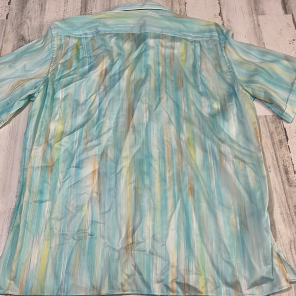 Solemare Maus & Hoffman Watercolor Button Down Size Large. NWT - Picture 5 of 8